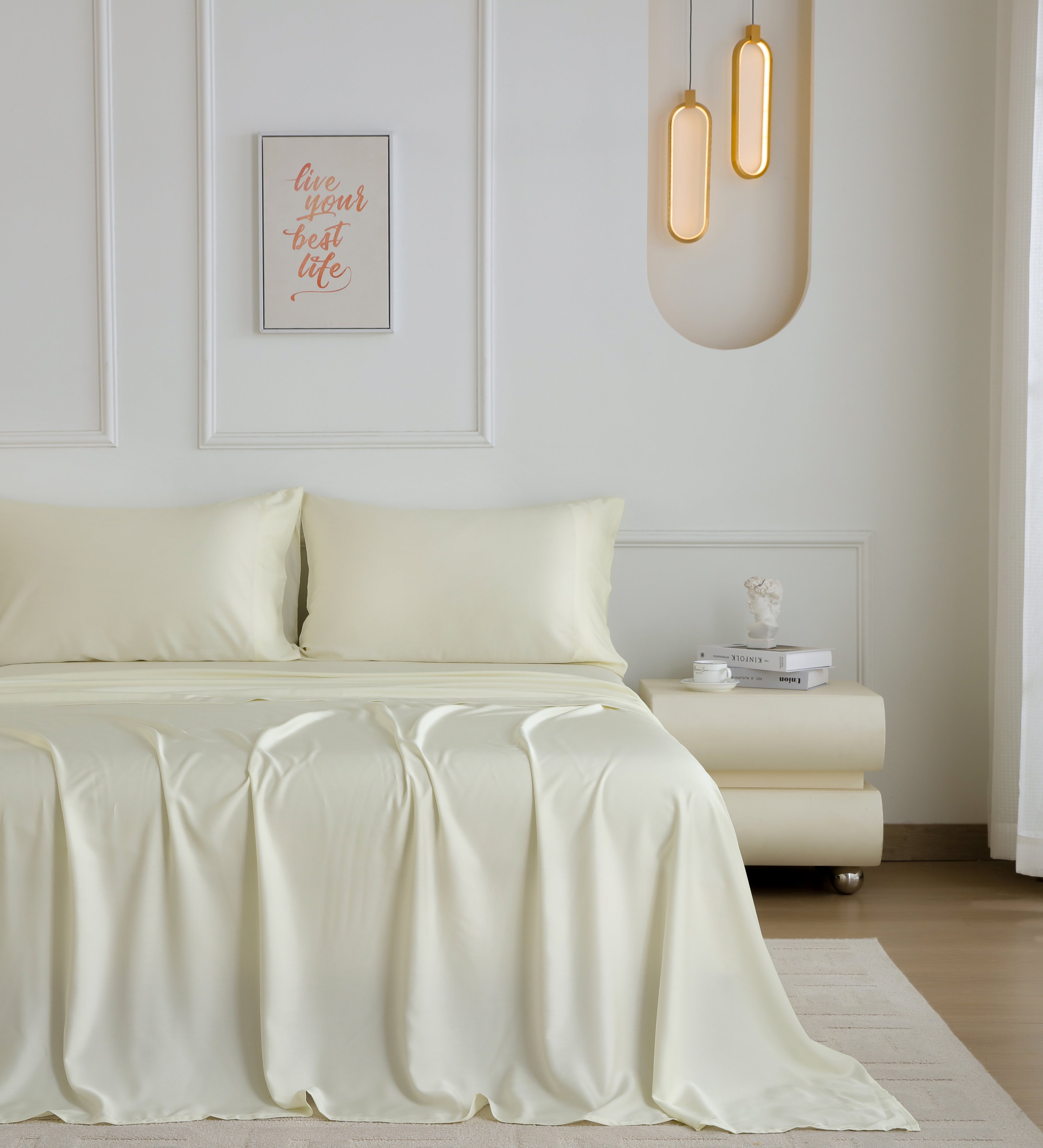 Metro Sheets Ivory